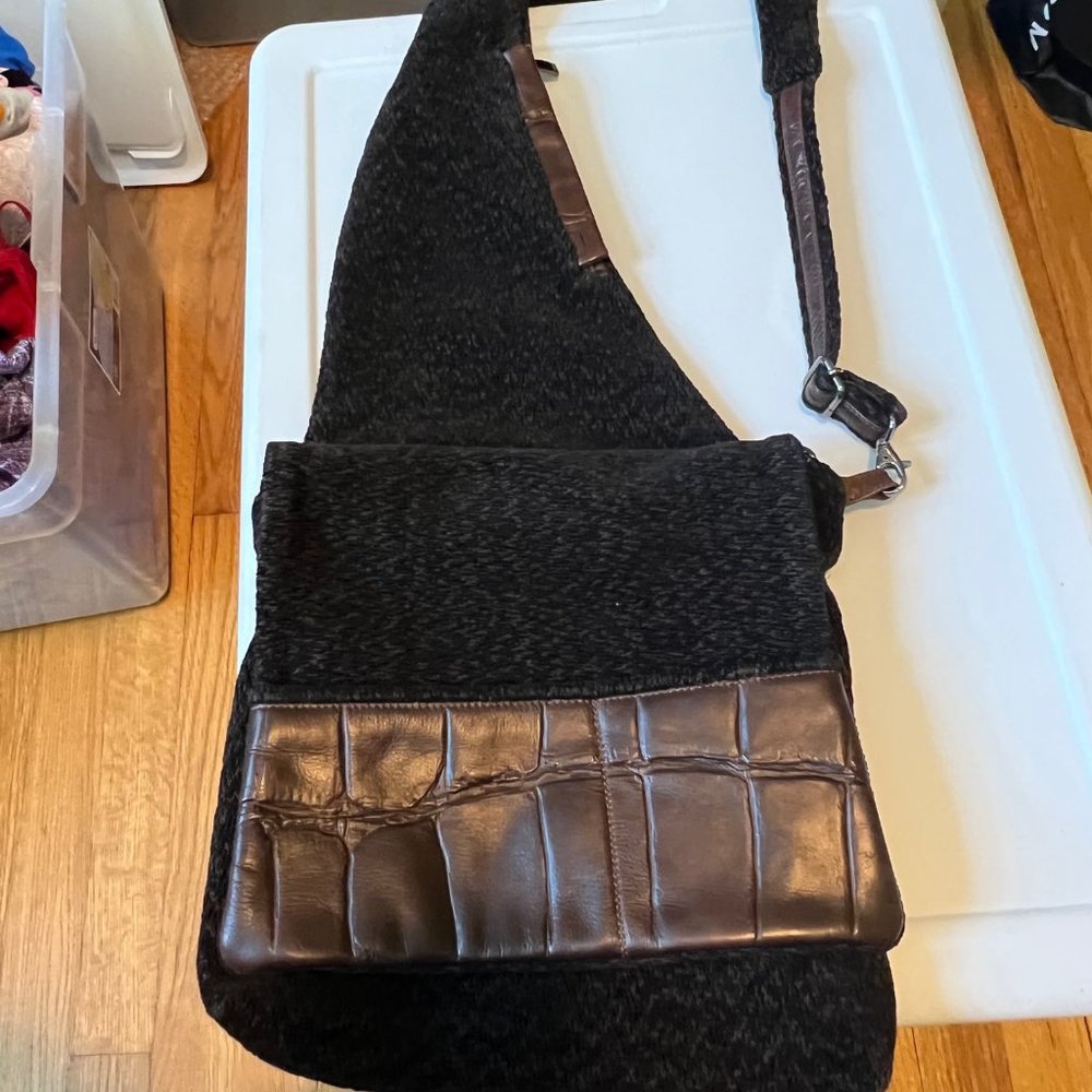 Bruno Rossi Brown Purse Made in Italy